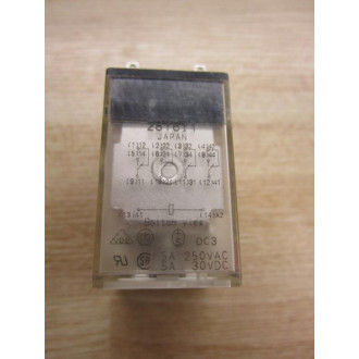 Omron MY4-110120VAC(S) Relay MY4-110120V AC (S) - Used