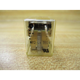 Omron MY2-UA-24V DC Relay MY2-UA-24VDC - New No Box