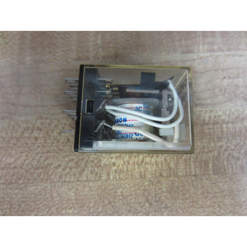 Omron MY4-100110V AC Relay MY4-100110VAC - New No Box