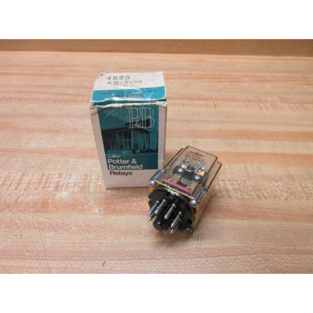 Potter & Brumfield KR-7192-6V Relay KR-7192