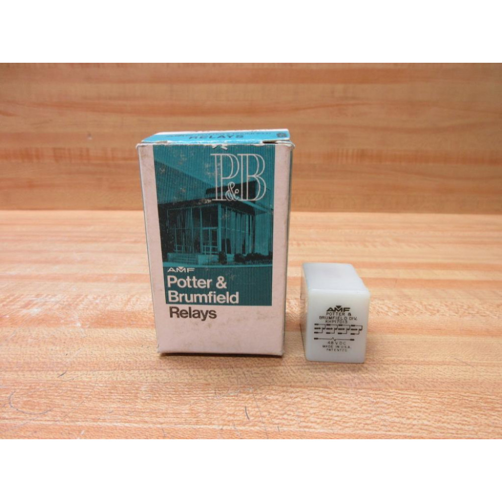Potter & Brumfield KHP17D13-48V DC Relay KHP17D13-48VDC