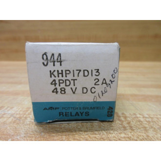 Potter & Brumfield KHP17D13-48V DC Relay KHP17D13-48VDC