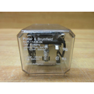 Potter & Brumfield KUP11A35-24V AC Relay KUP11A35-24VAC - New No Box