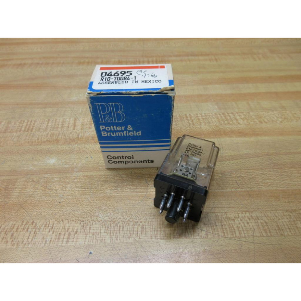 Potter & Brumfield R10-T0084-1 500 Ohms Relay 376-263