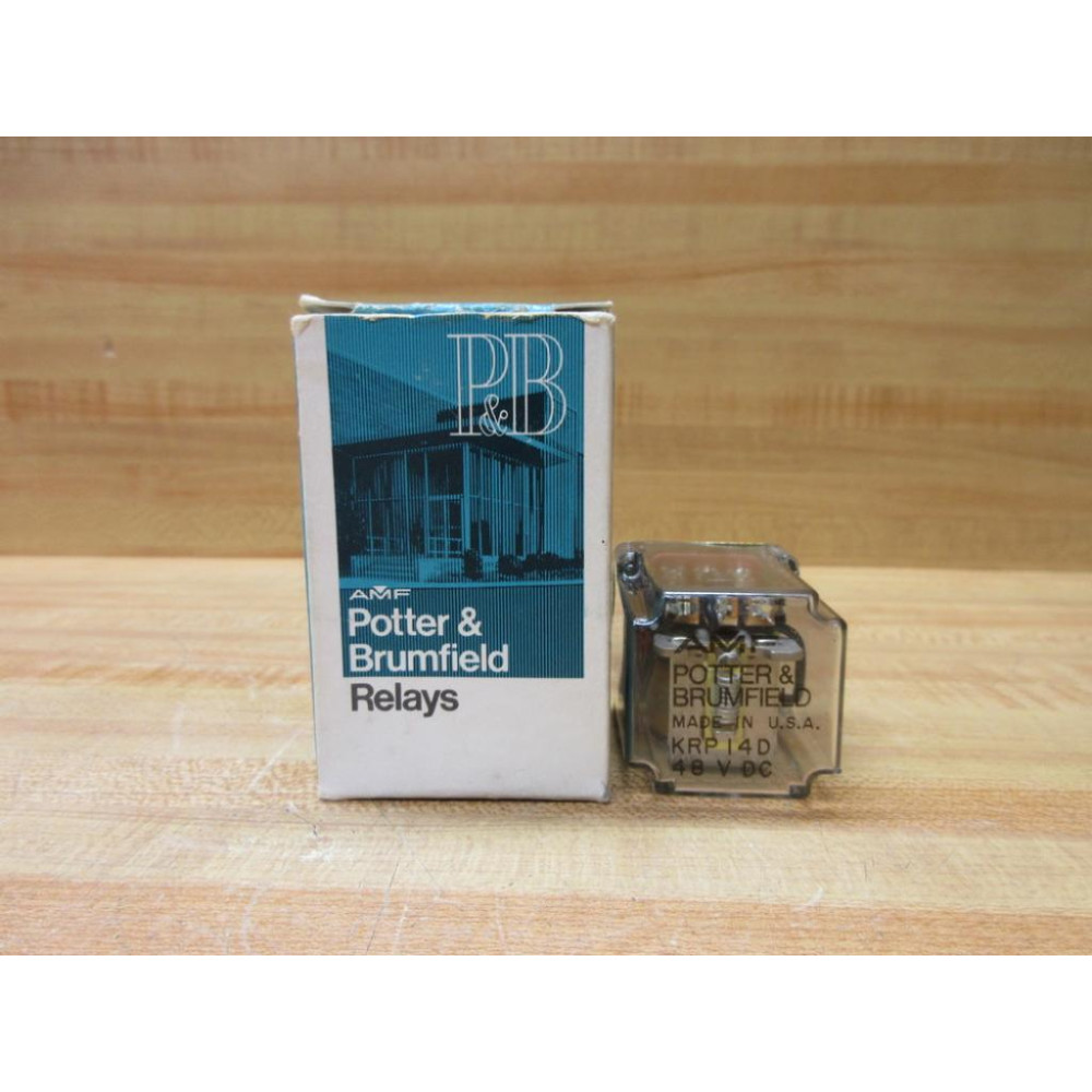 Potter & Brumfield KRP14D-48V DC Relay KRP14D-48VDC
