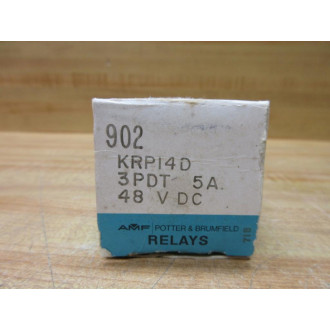 Potter & Brumfield KRP14D-48V DC Relay KRP14D-48VDC