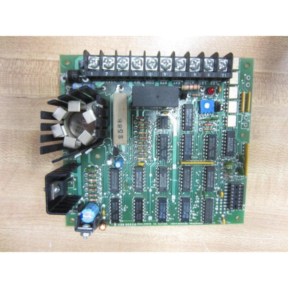 Industrial Devices D2200 Control Board Rev B - Used