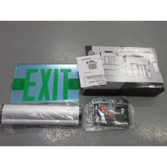 Hubbell CELS2GN Compass LED Emergency Exit Sign