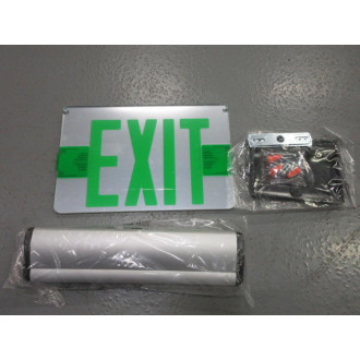 Hubbell CELS2GN Compass LED Emergency Exit Sign