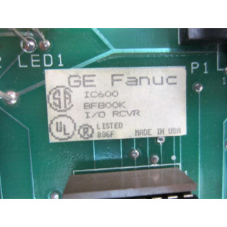 General Electric IC600BF800K IO RCVR Module - Used