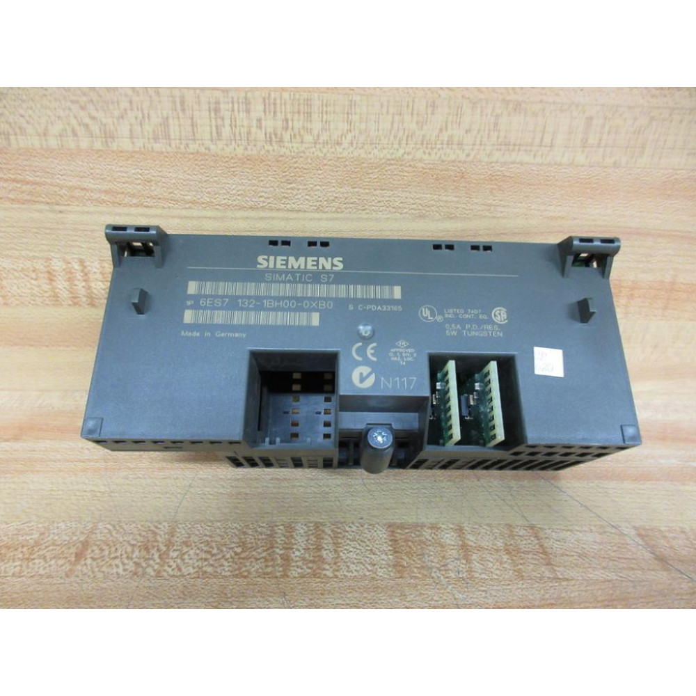 Siemens 6ES7 132-1BH00-0XB0 VDC Logic IO Module 6ES71321BH000XB0 - Used