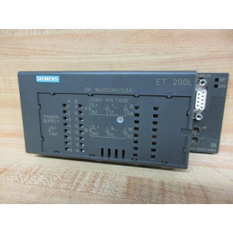 Siemens 6ES7 132-1BH00-0XB0 VDC Logic IO Module 6ES71321BH000XB0 - Used
