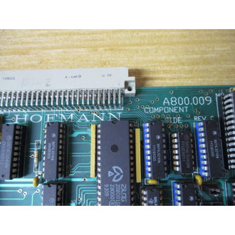Hofmann A800.009 Control Board A800009 - Used