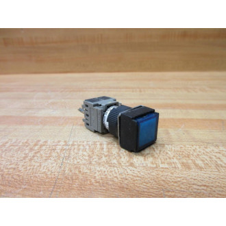 Fuji Electric AH164-SF Push Button Switch AJ164SF Blue - Used