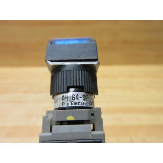 Fuji Electric AH164-SF Push Button Switch AJ164SF Blue - Used
