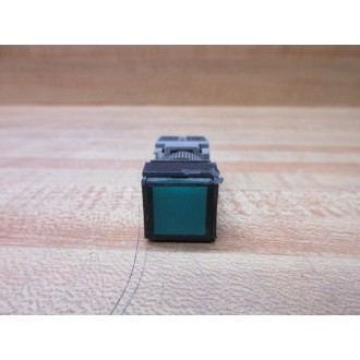Fuji Electric AH164-SF Push Button Switch AJ164SF Green - Used