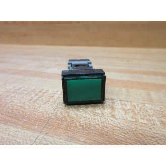 Fuji Electric AH164-TF Push Button Switch AH164TF Green - Used