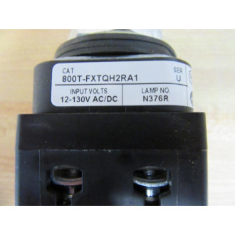 Allen Bradley 800T-FXTQH2RA1 Red Push Button - Used