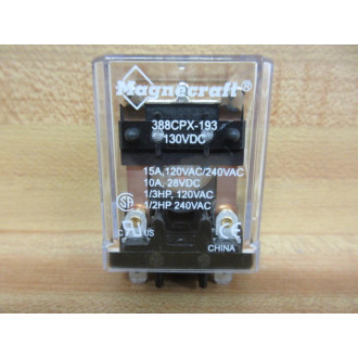 Magnecraft 388CPX-193-130V DC Relay 388CPX-193-130VDC