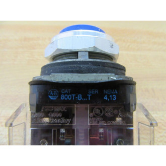 Allen Bradley 800T-B Pushbutton 800TB Blue - Used