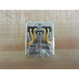 Allen Bradley 700-HC14A1-1-4-120V AC Relay 700-HC14A1-1-4-120VAC - Used