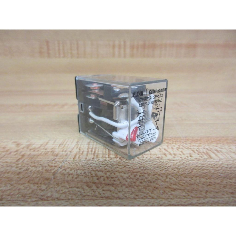 Cutler-Hammer Eaton D7PR21A-120V AC Relay D7PR21A-120VAC - New No Box