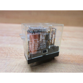 Allen Bradley 700-HKX6Z24-4-24V DC Relay 700-HKX6Z24-4-24VDC Series A
