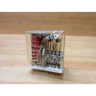 Potter & Brumfield R10-E1-Y4-V52-6V DC Relay R10-E1-Y4-V52-6VDC