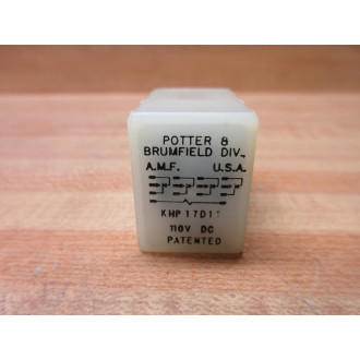 Potter & Brumfield KHP17D11-110V DC Relay KHP17D11-110VDC