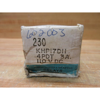 Potter & Brumfield KHP17D11-110V DC Relay KHP17D11-110VDC