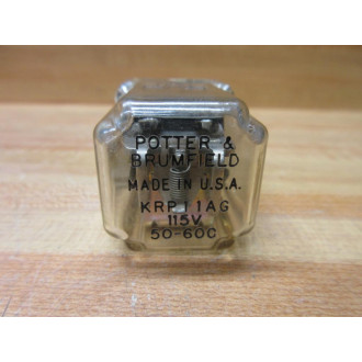 Potter & Brumfield KRP11AG-115V Relay KRP11AG-115 - New No Box