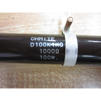 Ohmite D100K1K0 Resistor 1000Ω 0962