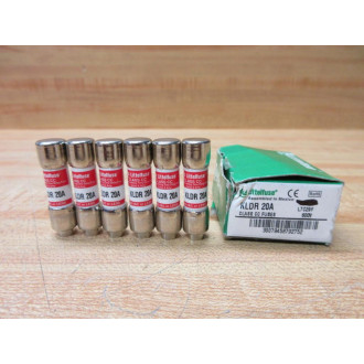 Littelfuse KLDR-20 Fuse Cross Ref 486M41, KLDR020 (Pack of 6)