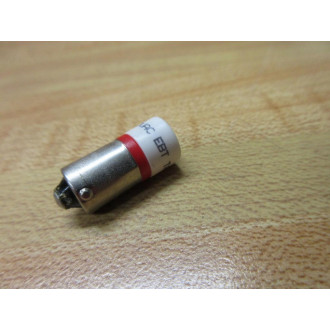 EBT EBT-130VAC Miniature Lamp Light Bulb Red 130VAC - New No Box