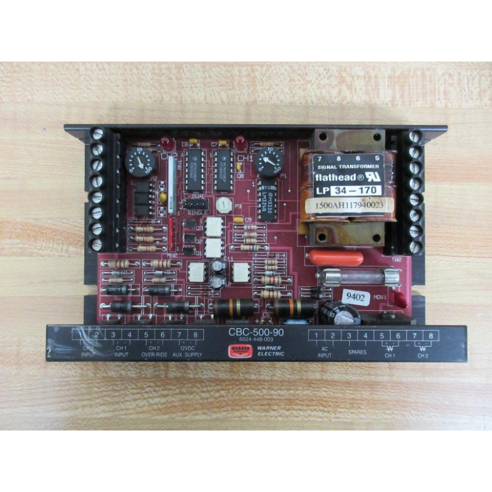 Warner Electric CBC-500-90 Clutch Brake Control CBC50090 - Used