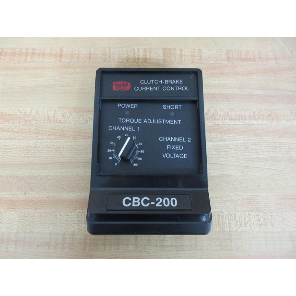 Warner Electric CBC-200 Clutch Brake Controller CBC200 - Used