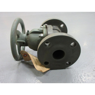 ITT Grinnell 2436-PVC-1 1-12" Flanged Diaphragm Valve 2436