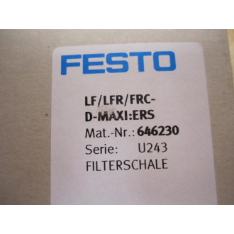 Festo LFLFRFRC-D-MAXI:ERS Filter Bowl