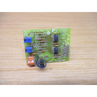 Reliance 0-57002 Pre-Set Speed Interface Card O-57002 705358-50B - Used