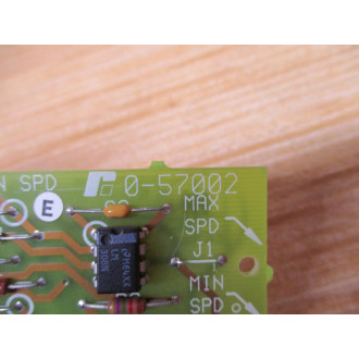 Reliance 0-57002 Pre-Set Speed Interface Card O-57002 705358-50B - Used