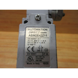 Automation Direct ABM2E42Z11 IEC Limit Switch WConnector - Used
