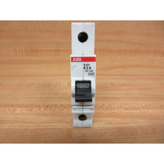 ABB S271 K2A 2A Circuit Breaker S271K2A - Used