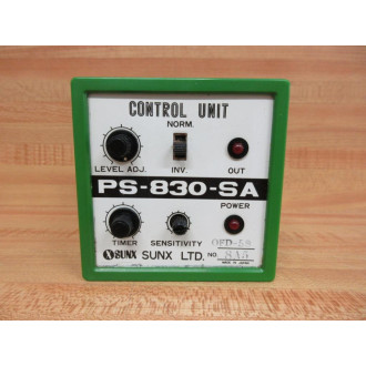 Sunx PS-830-SA Control Unit PS830SA - Used