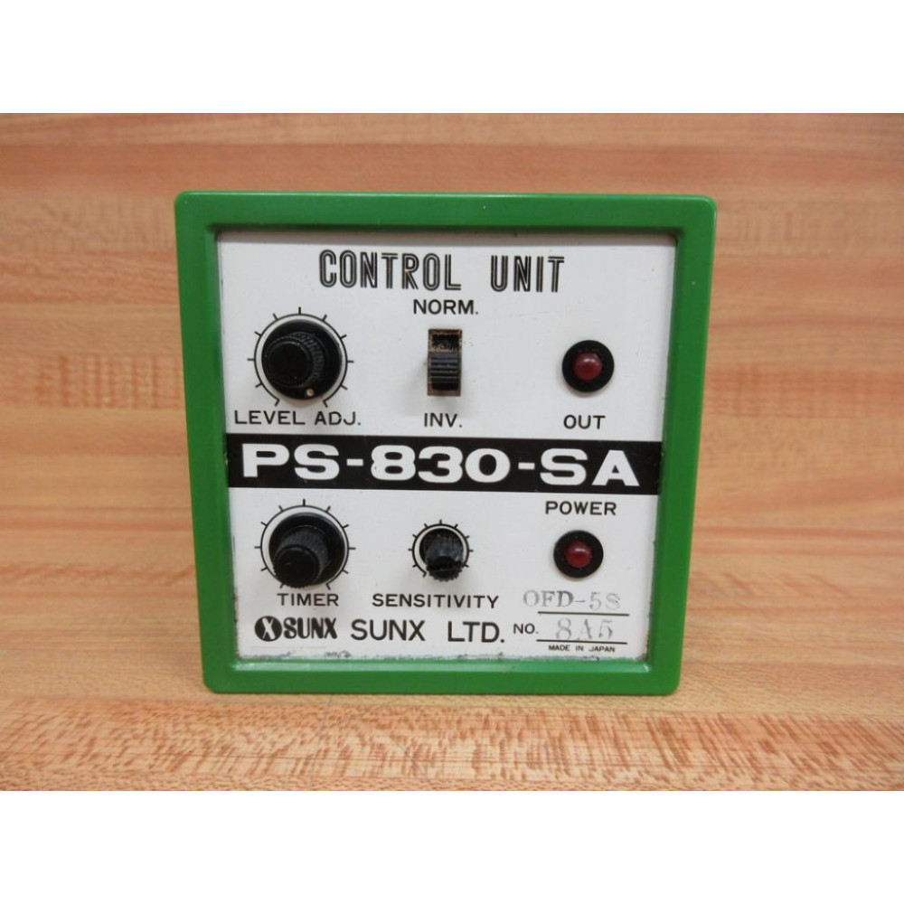 Sunx PS-830-SA Control Unit PS830SA - Used