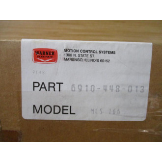 Warner Electric 6910-448-013 Power Supply Module MCS-166