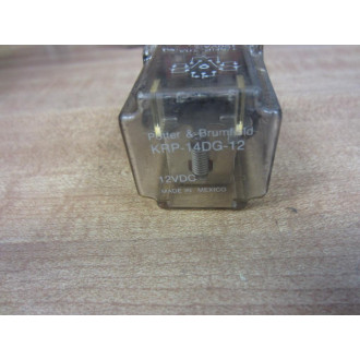 Potter & Brumfield KRP-14DG-12V DC Relay KRP-14DG-12VDC - Used
