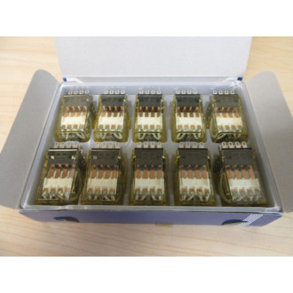 IDEC RY4S-U-AC24V Relay RY4S-U-24V AC (Pack of 10)