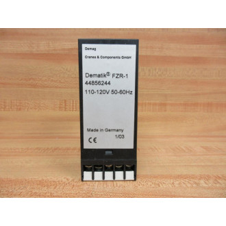 Dematik 44856244 Overload Relay FZR-1 110-120V Demag - Used