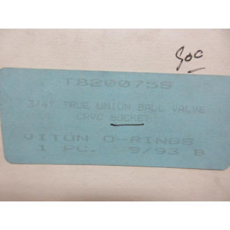Hayward TB20075S Ball Valve 34"