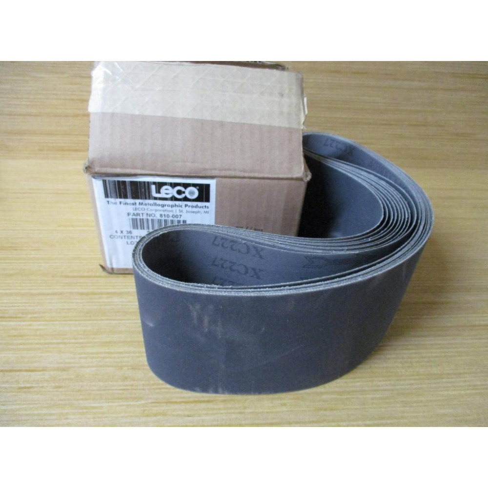 Leco 810-007 Silicon Carbide SIC Abrasive Belt 810007 (Pack of 9)